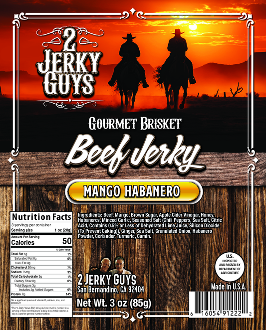 Mango Habanero Brisket Beef Jerky